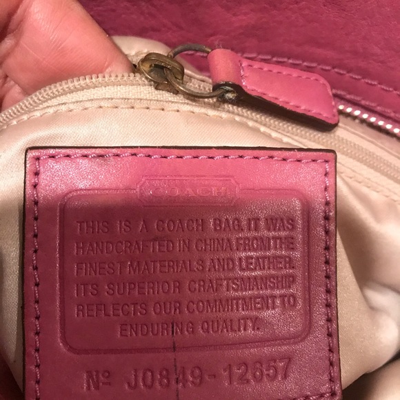 Authentic Coach Handbag - Picture 7 of 8